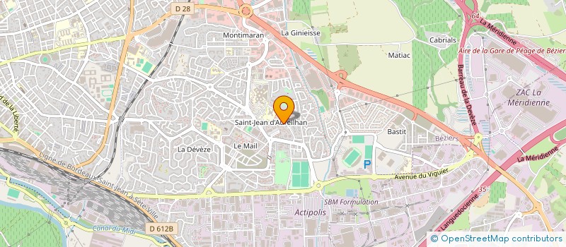 localisation de l'entreprise O'GOURMANDISE LA MAIRE  BEZIERS