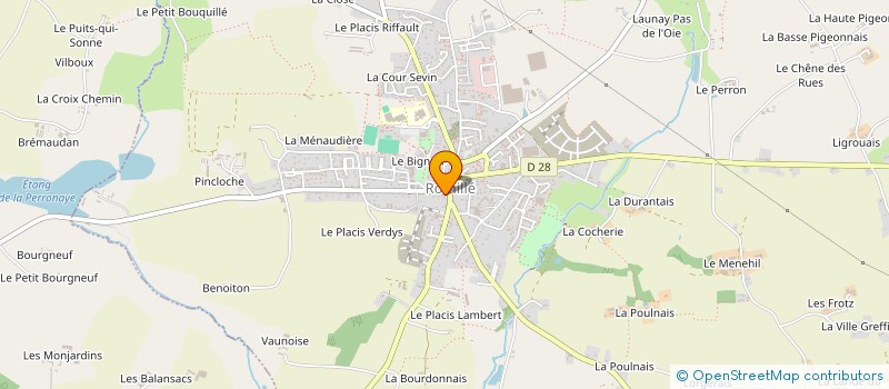 localisation de l'entreprise O GOURMANDISES PERE & FILS  ROMILLE