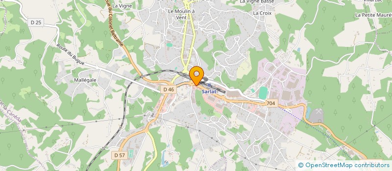 localisation de l'entreprise O GOUT DU JOUR  SARLAT-LA-CANEDA