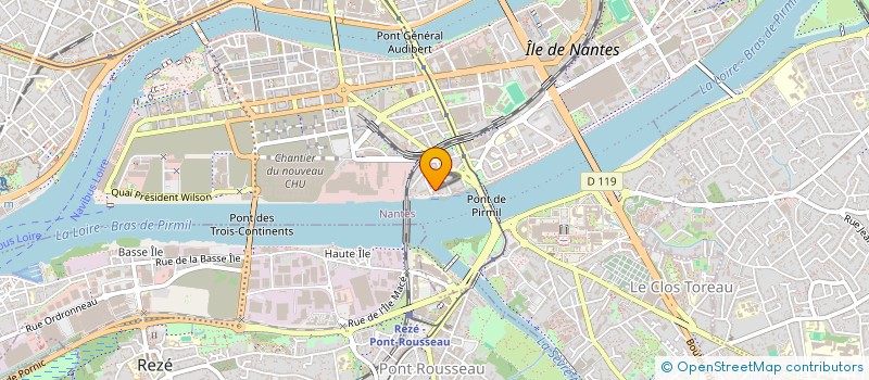localisation de l'entreprise O GRAND BLEU à NANTES