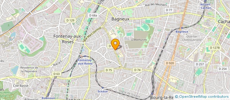 localisation de l'entreprise O GRILL à BAGNEUX