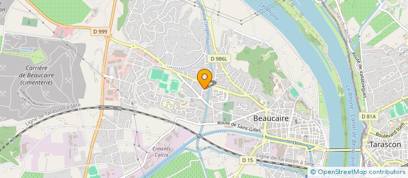 localisation de l'entreprise O GRILL à BEAUCAIRE