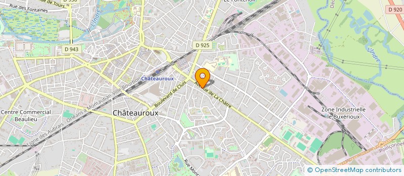 localisation de l'entreprise O'GRILL ISTANBUL à CHATEAUROUX
