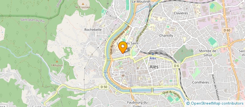 localisation de l'entreprise O'GRILL TACOS à ALES