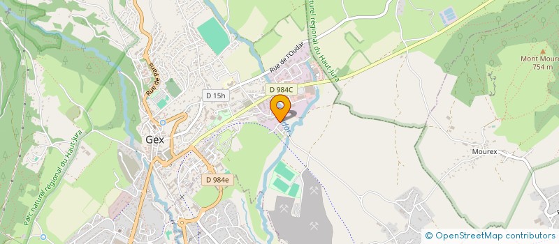 localisation de l'entreprise O GROUPE  GEX