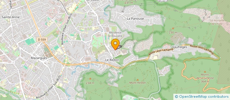 localisation de l'entreprise O.H GROUP à MARSEILLE
