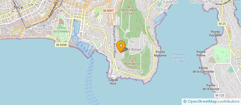 localisation de l'entreprise O HANNAH à NICE