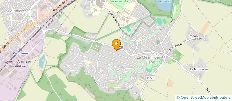 localisation de l'entreprise O'HENRI IV  LE MESNIL-SAINT-DENIS
