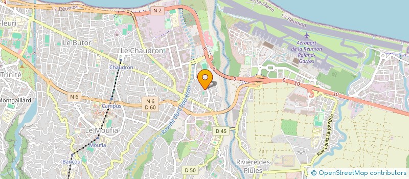 localisation de l'entreprise O.I.NETWORK à SAINT-DENIS