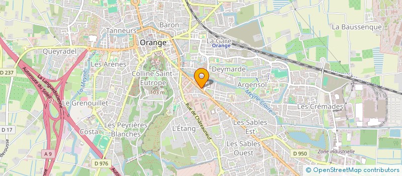 localisation de l'entreprise O'IMMO à ORANGE