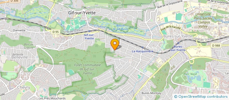 localisation de l'entreprise O ISIS à GIF-SUR-YVETTE