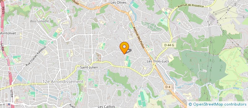 localisation de l'entreprise O.J.CONSEILS  MARSEILLE