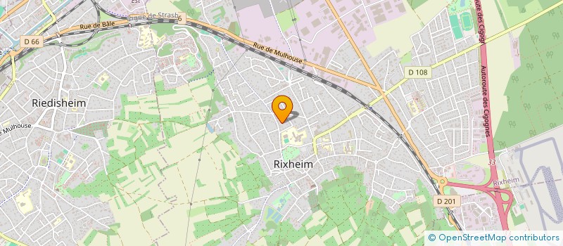 localisation de l'entreprise O'JARDIN  HABSHEIM