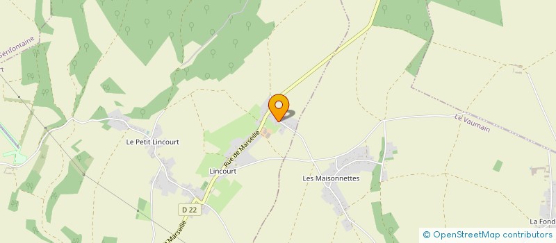 localisation de l'entreprise O JARDIN  FLAVACOURT