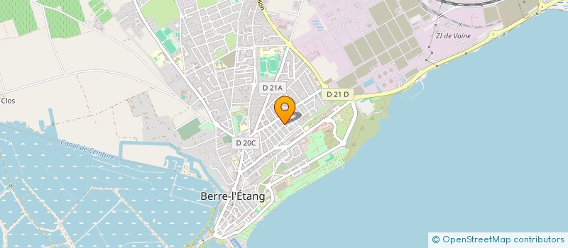 localisation de l'entreprise O JARDIN D'ANTAN à BERRE-L'ETANG