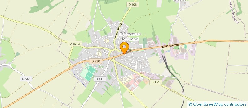 localisation de l'entreprise O'JARDIN DES LYS  CREVECUR-LE-GRAND