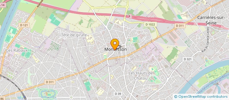localisation de l'entreprise O JOK'HAIR 3  MONTESSON