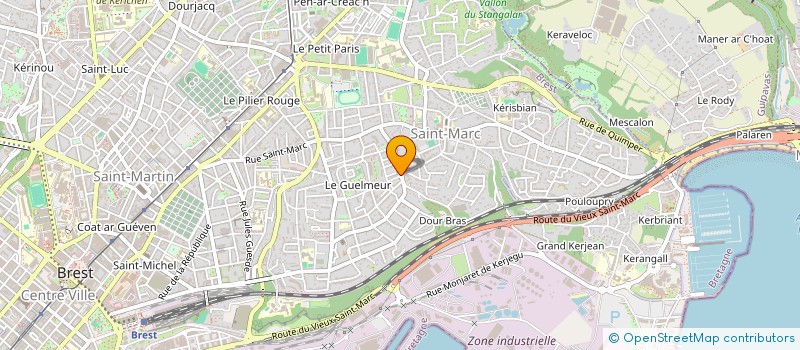 localisation de l'entreprise O JOLIS MOMES à BREST