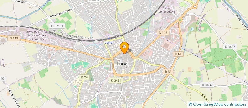 localisation de l'entreprise O JOYAU ORIENTAL  LUNEL