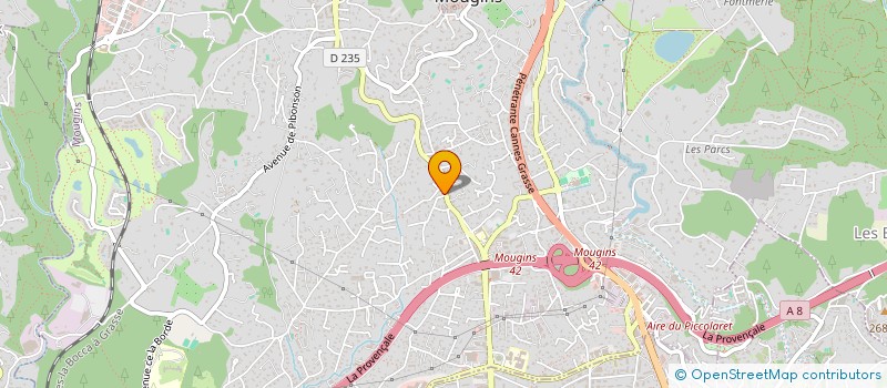 localisation de l'entreprise O.K. REGEN SERVICES à MOUGINS