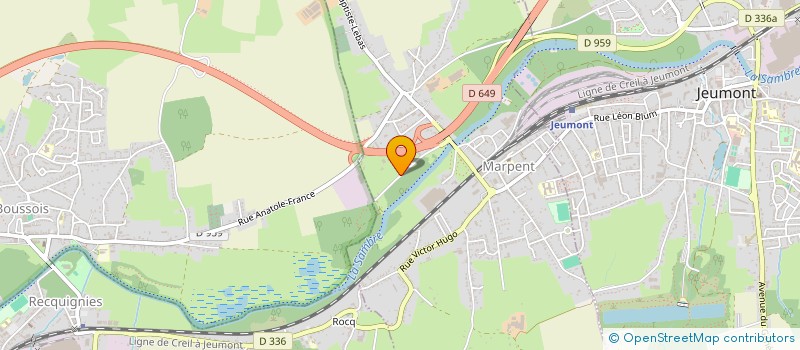 localisation de l'entreprise O K SOC à MARPENT