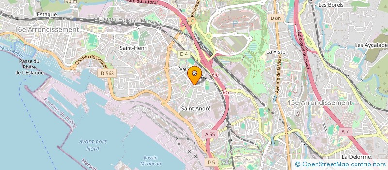 localisation de l'entreprise O-K. TRABELSI à MARSEILLE