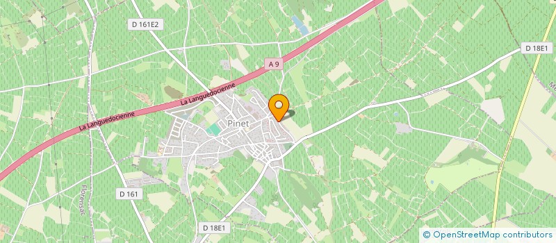 localisation de l'entreprise O.K TRAVAUX  PINET