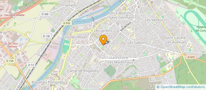 localisation de l'entreprise O KAIROS à COMPIEGNE