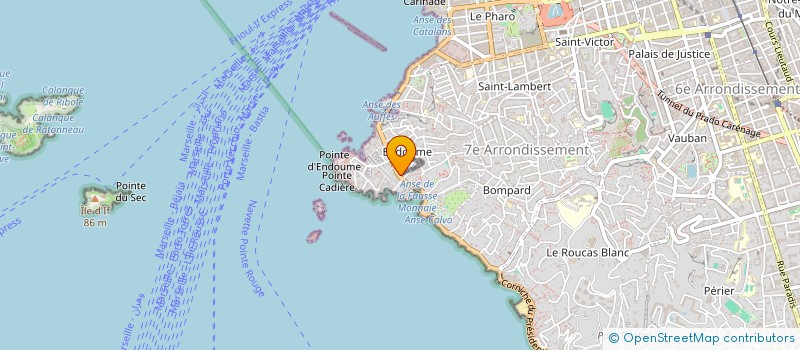 localisation de l'entreprise O'KENNEDY à MARSEILLE