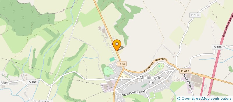 localisation de l'entreprise O'KING  AUBERVILLIERS