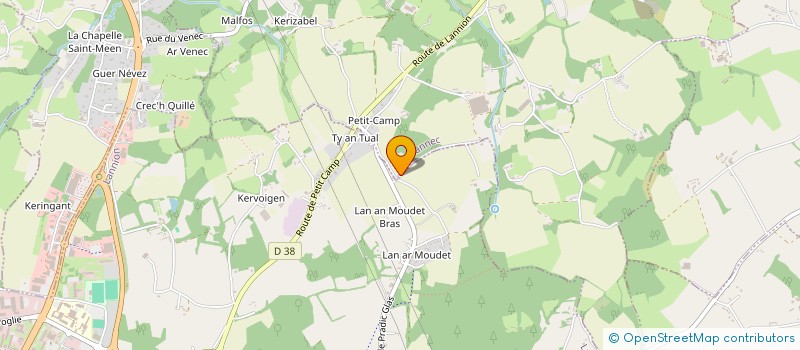 localisation de l'entreprise O KORIGAN GOURMAND  LOUANNEC