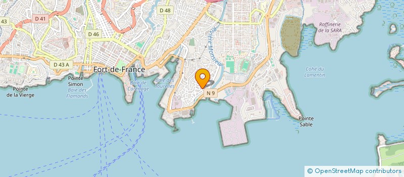 localisation de l'entreprise O KOULIBRI D OR à FORT-DE-FRANCE
