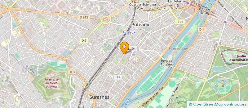 localisation de l'entreprise O.KSI LUXURY SERVICES à SURESNES