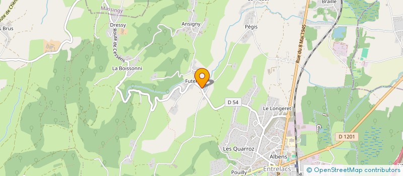 localisation de l'entreprise O KU-G  ENTRELACS