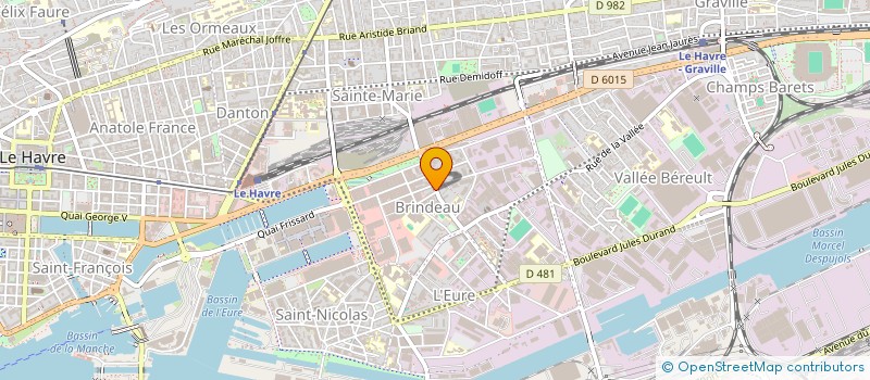 localisation de l'entreprise O&L à LE HAVRE