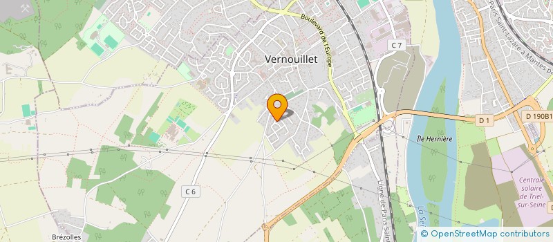 localisation de l'entreprise O.L.A. CONSULTANCY à VERNOUILLET
