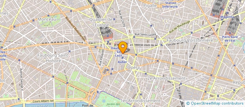 localisation de l'entreprise O.L.A.F. à PARIS