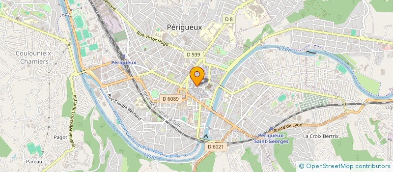 localisation de l'entreprise O.L.B à PERIGUEUX