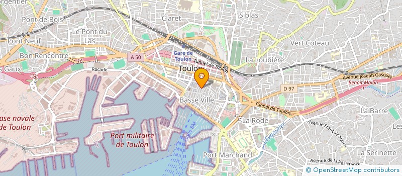 localisation de l'entreprise O.L.S. ONLINE LEARNING SCHOOL à TOULON