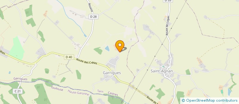 localisation de l'entreprise O LA BONNE BOUILLE  MASSAC-SERAN