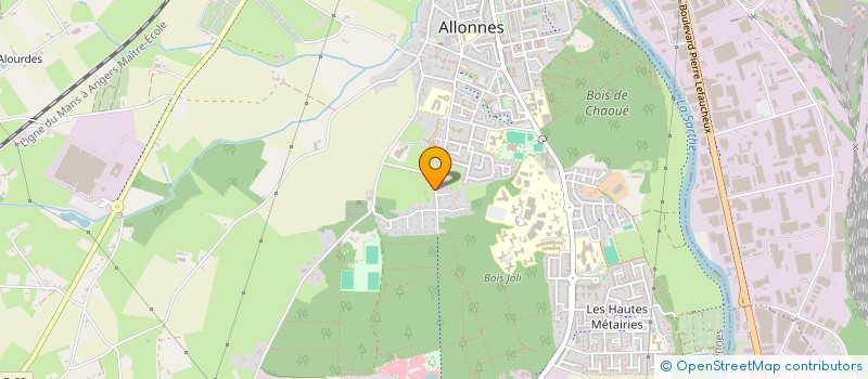 localisation de l'entreprise O LA MALICE à ALLONNES