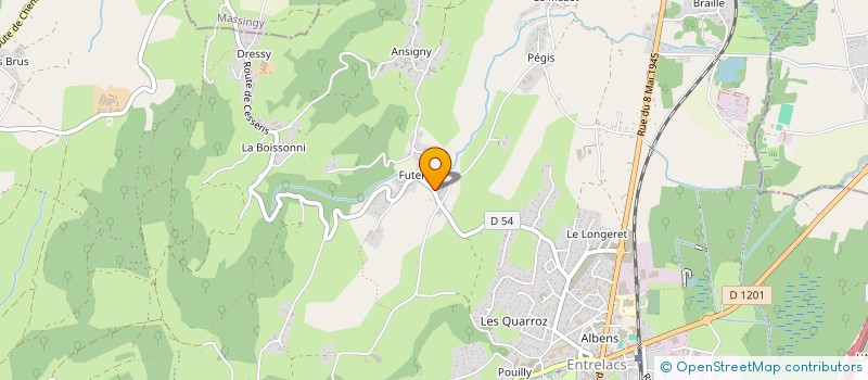 localisation de l'entreprise O LAC  ENTRELACS