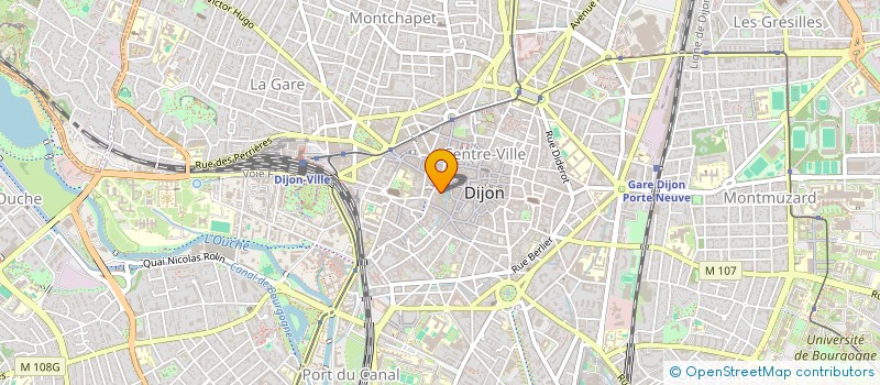 localisation de l'entreprise O'LADY  DIJON