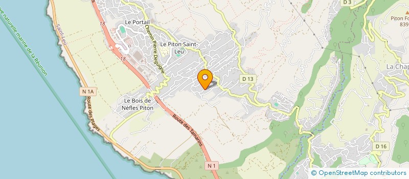 localisation de l'entreprise O'LADY  SAINT-LEU