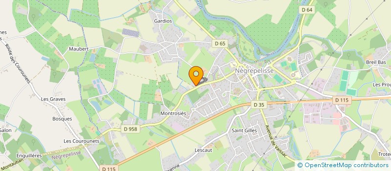 localisation de l'entreprise O LALA  NEGREPELISSE