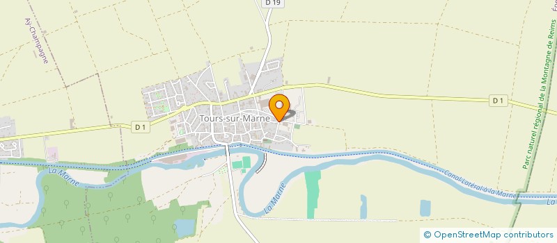 localisation de l'entreprise O.LAMIABLE à TOURS-SUR-MARNE