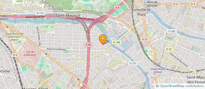 localisation de l'entreprise O'LAVAGE  MAISONS-ALFORT