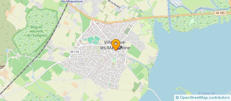 localisation de l'entreprise O'LAVEMATIQUE  VILLENEUVE-LES-MAGUELONE