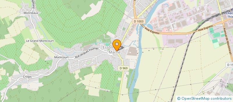 localisation de l'entreprise O LAVERIE à ESSOMES-SUR-MARNE