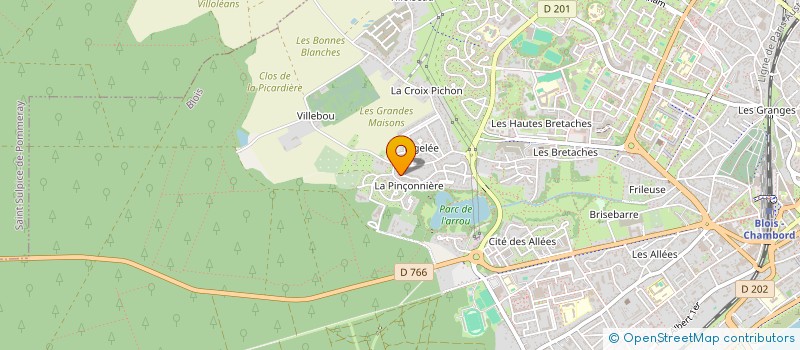 localisation de l'entreprise O'LDING  BLOIS